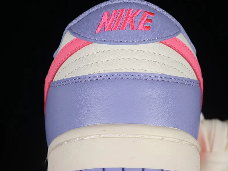 All categories Nk SB Dunk series Nk SB Dunk Low low-top sneakers N version Nk SB Dunk Low white, blue and pink color SB smashed backboard fashion casual sneakers DD1503-500